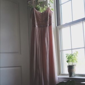 Beautiful lightweight comfortable bridesmaid dress